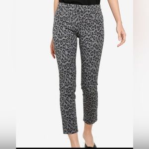 Banana Republic Leopard print Sloan pant